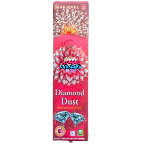 3" Diamond Dust (silver crackling)